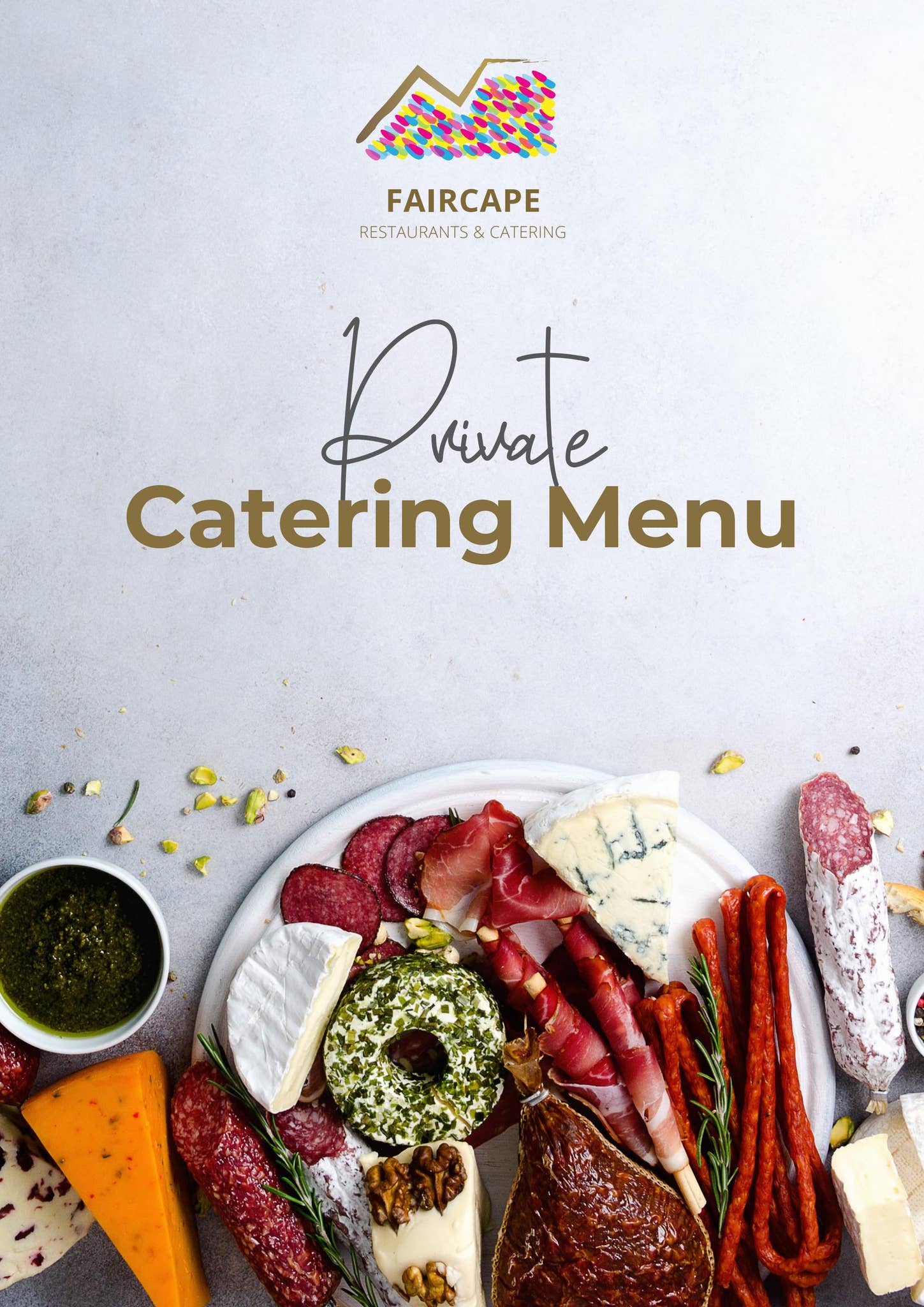 Photo inspiration: Visual Reference: Private Catering Platter Menu 2025 By Faircape Group