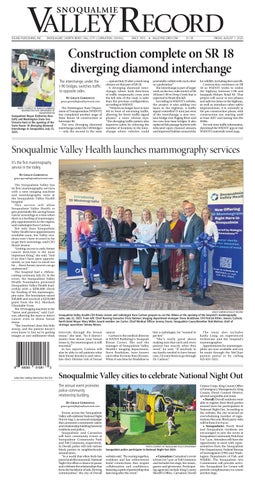 Snoqualmie Valley Record - Latest Issue