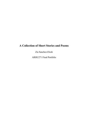 Final Portfolio - Zia Sanchez-Elosh (ISSUU)