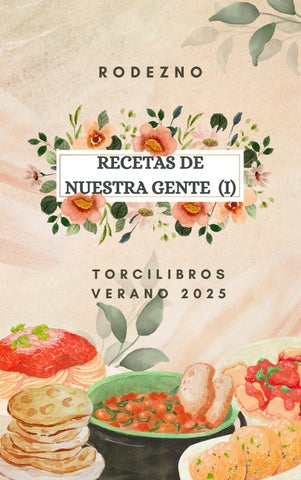 ENTRANTES, 1º Y 2º PLATO TORCI RECETAS