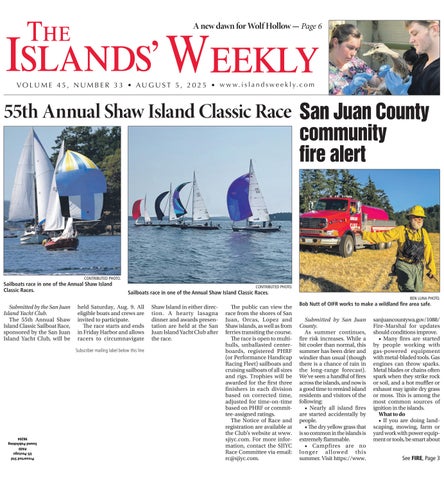 Islands' Weekly, August 05, 2025