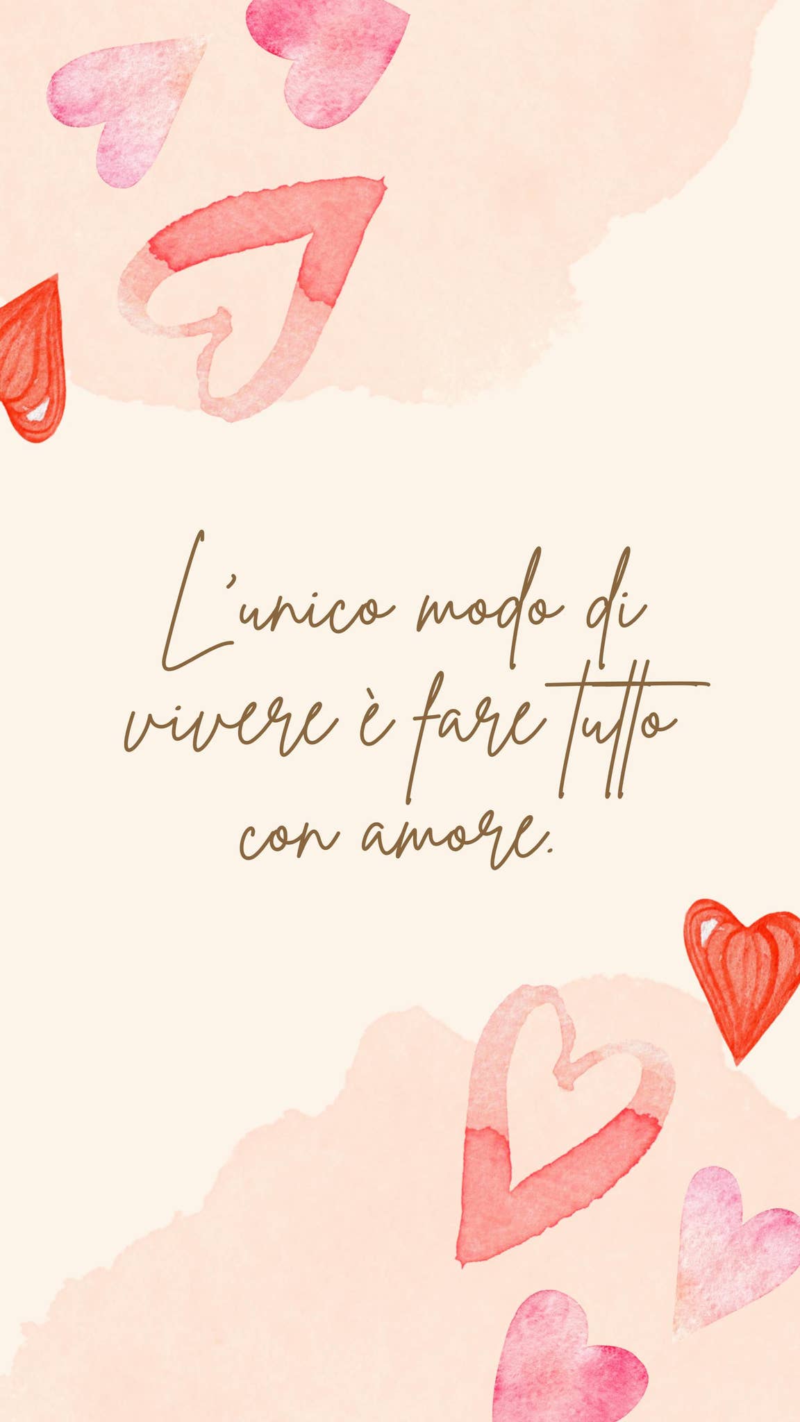 Rosa Acquerello Generico San Valentino Citazioni Amore Sfondo per Telefono  by Mondadori Media - Issuu, image size:1152x2048