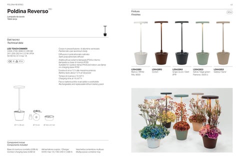 Davide Colona ZAFFERANO AKKU LEUCHTEN 灯饰目录 07-2025 第 23 页