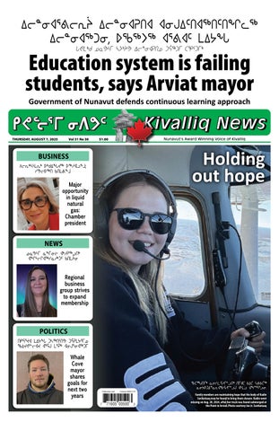 Kivalliq News, August 07, 2025