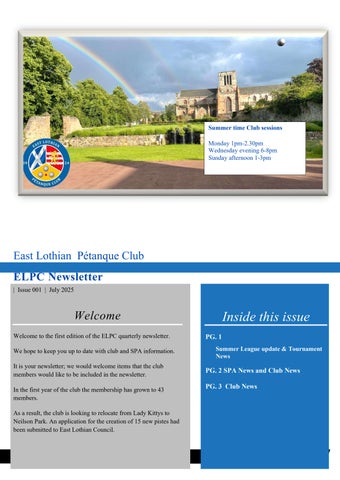 Newsletter July 2025