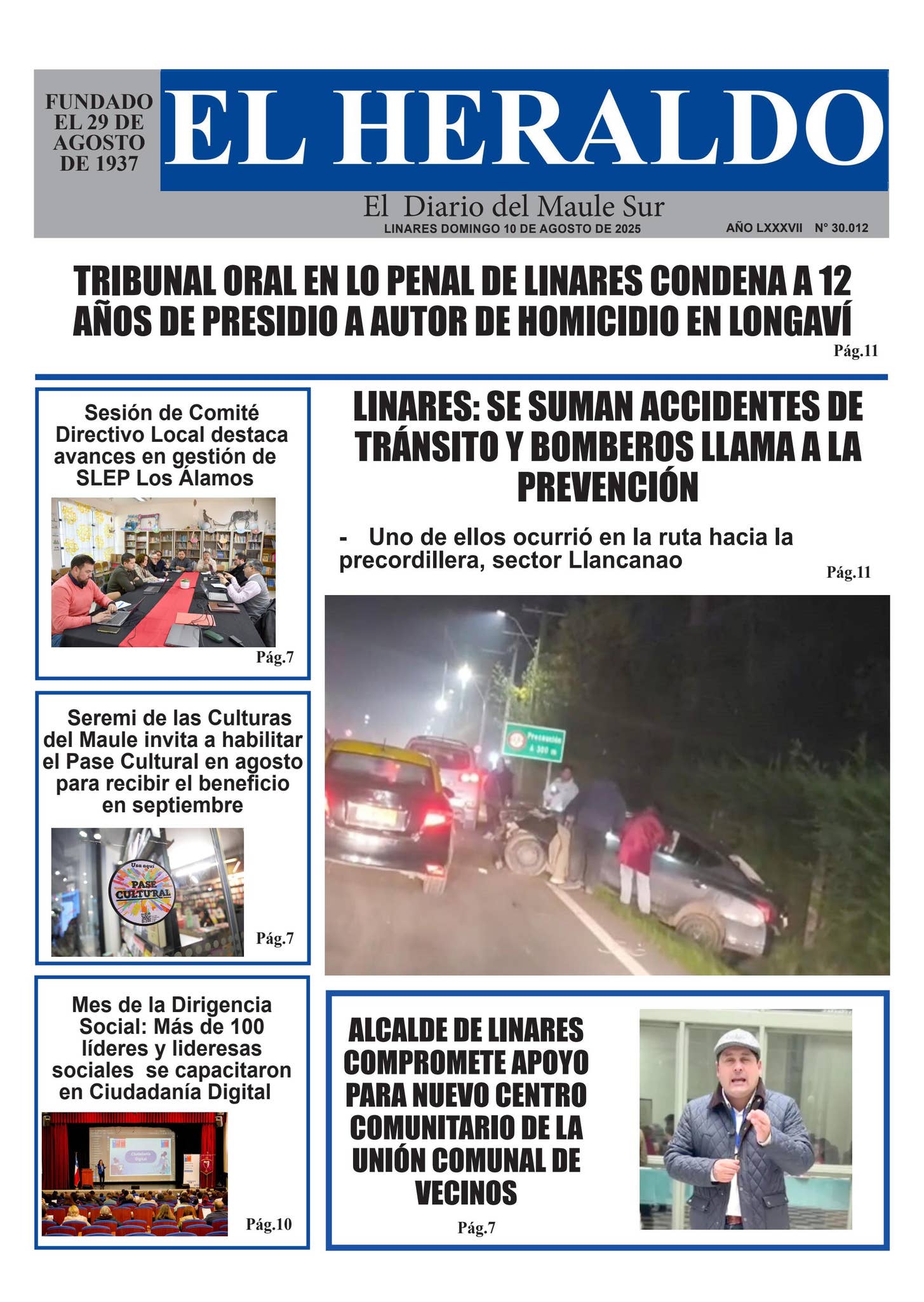 Domingo 10 de agosto 2025