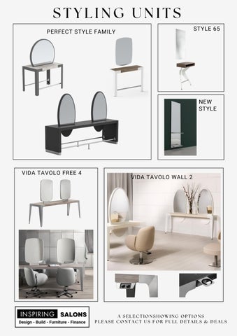 Inspiring Salons Ltd Welonda Salon 家具目录 2025 – 高端 欧洲 Craftsmanship for 英国 Salons 第 10 页