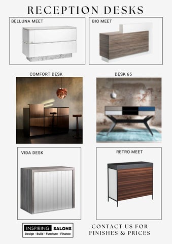 Inspiring Salons Ltd Welonda Salon 家具目录 2025 – 高端 欧洲 Craftsmanship for 英国 Salons 第 11 页