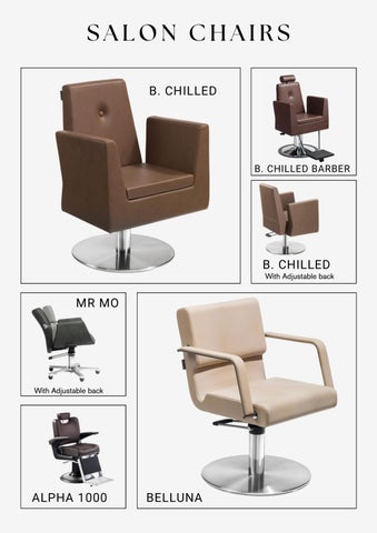 Inspiring Salons Ltd Welonda Salon 家具目录 2025 – 高端 欧洲 Craftsmanship for 英国 Salons 第 3 页