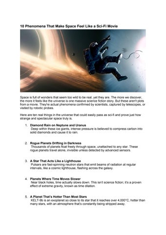 2 10 Phenomena That Make Space Feel Like a Sci-Fi Movie