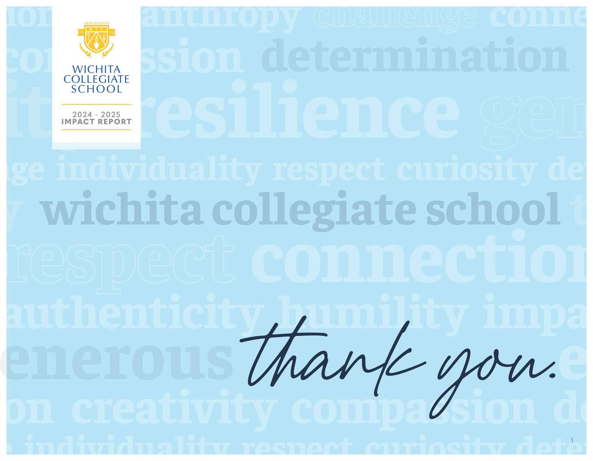 WCS Impact Report 2025 by Wichita Collegiate School - Issuu
