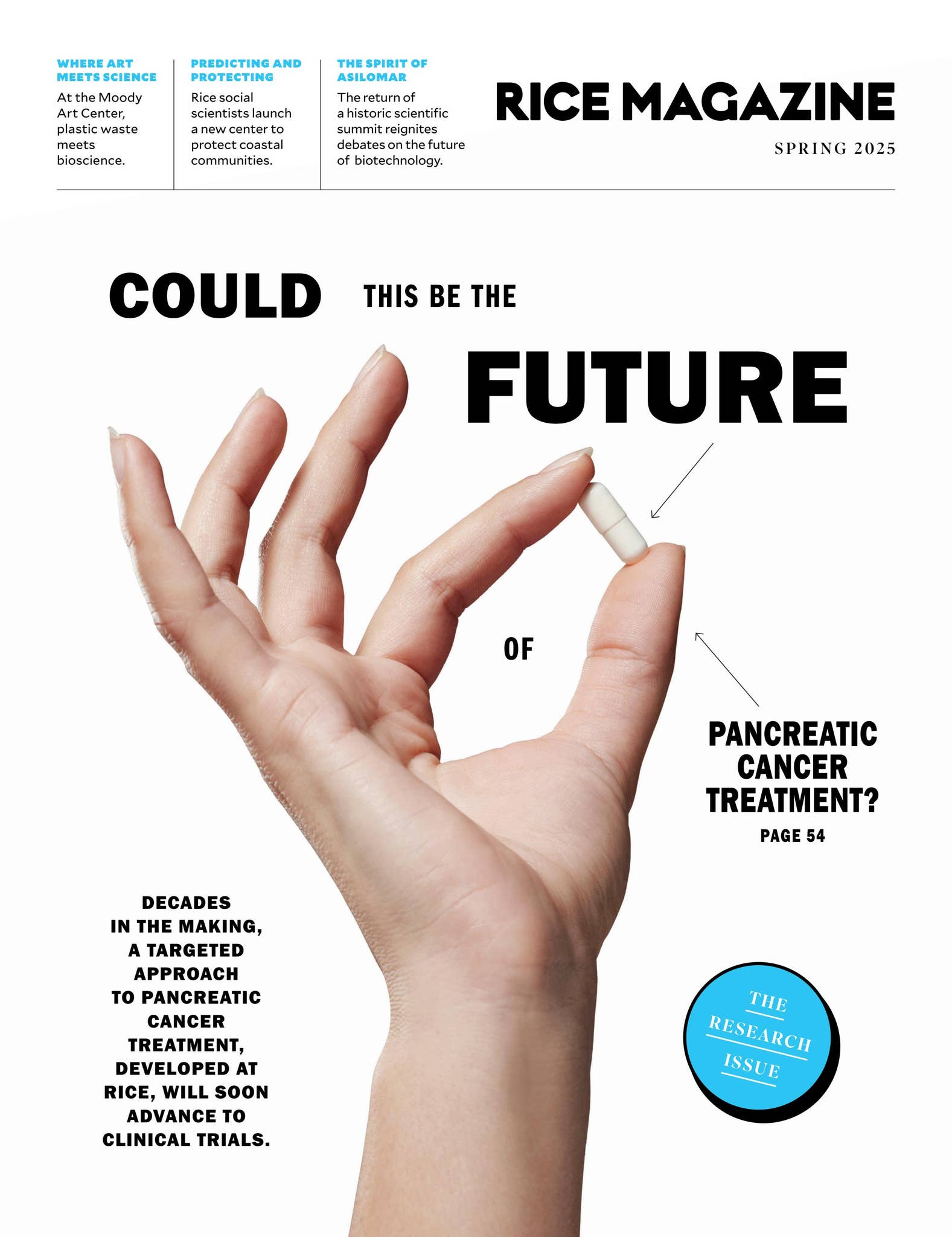 Rice Magazine Inner Page Rice Magazine | Spring 2025 by Rice University - Issuu