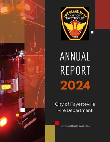 Annual Fire Department Report 2024