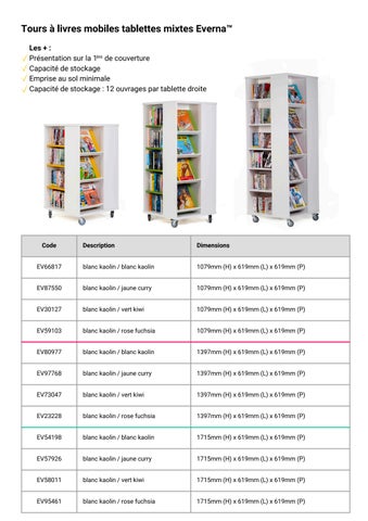 Everna™ | Tours à livres 第 9 页