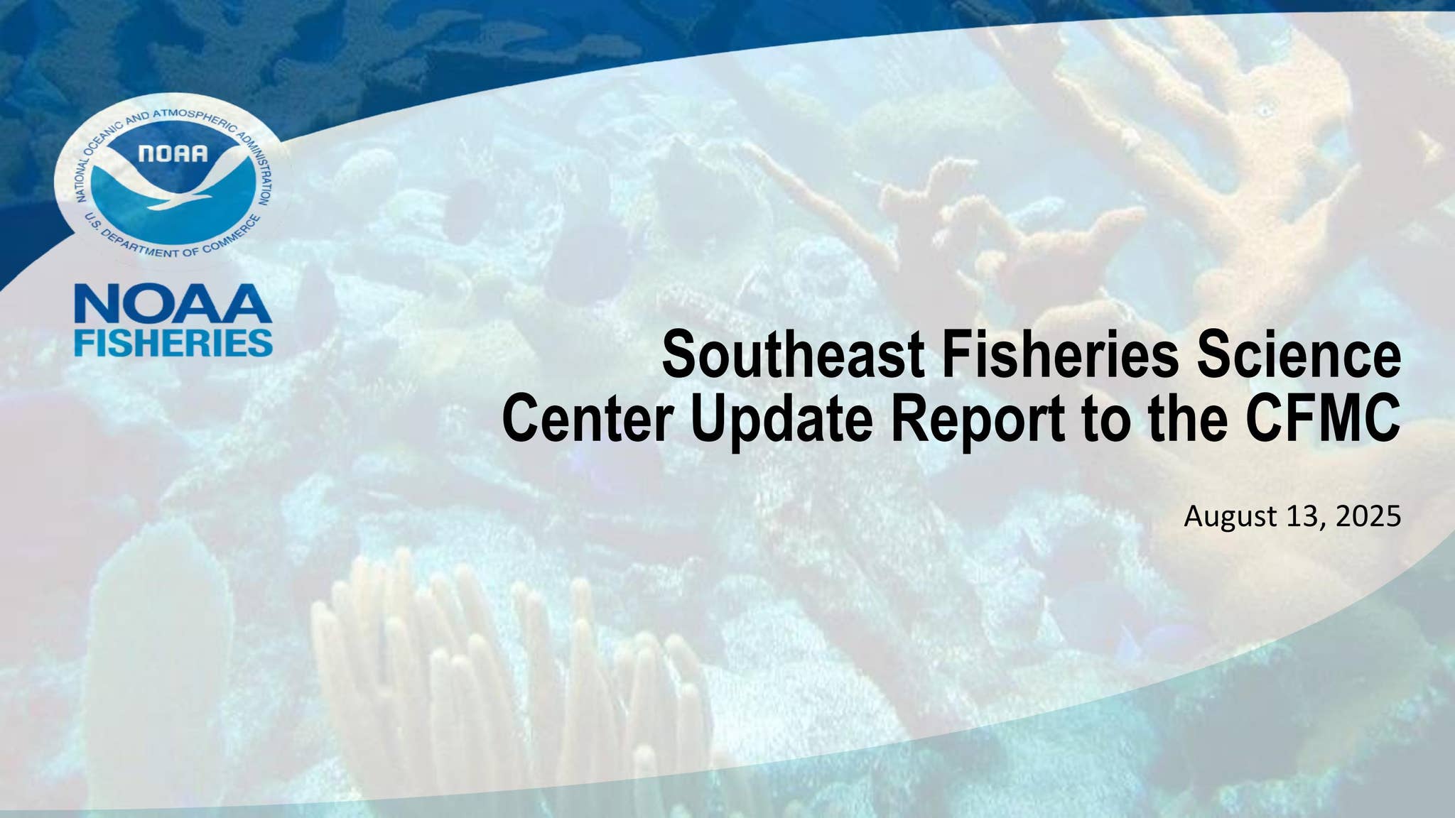 SEFSC CFMC Update for the 187th CFMC Regular Meeting by Caribbean ...