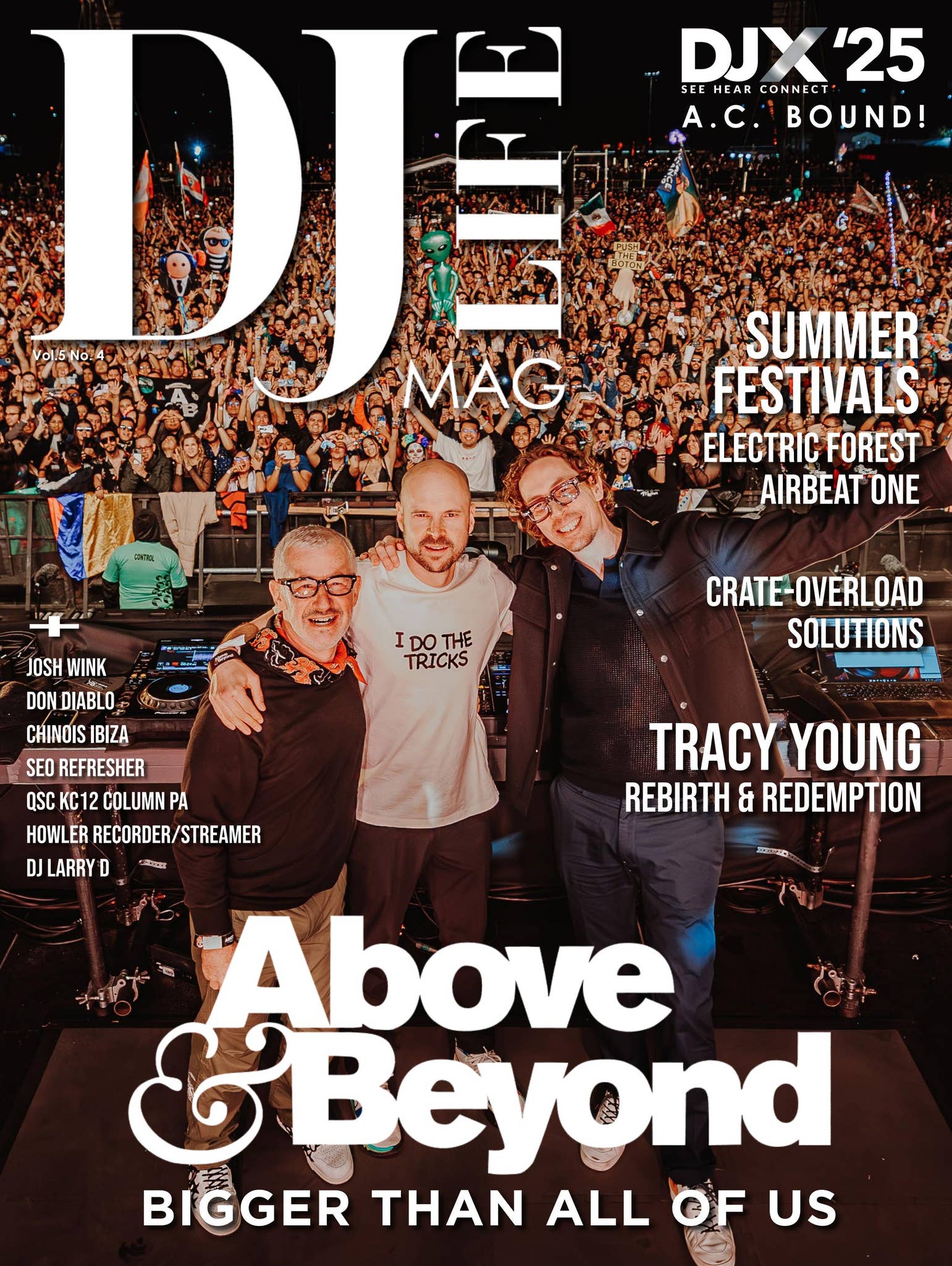 DJ LIFE MAG 2025, Vol.5 No.4 Featuring Above & Beyond by DJ LIFE MAG - Issuu