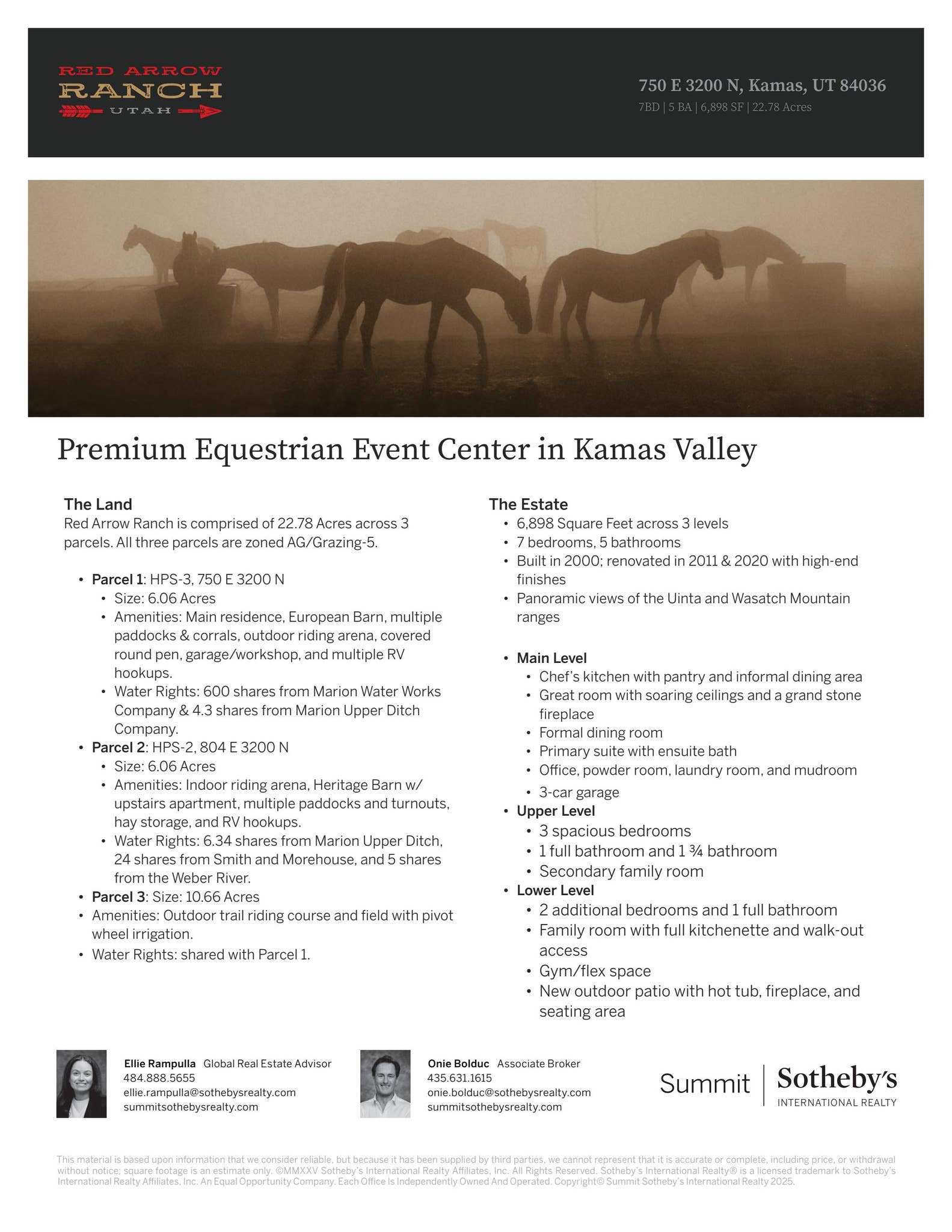 Red Arrow Ranch Features List by BolducMountainLuxury - Issuu