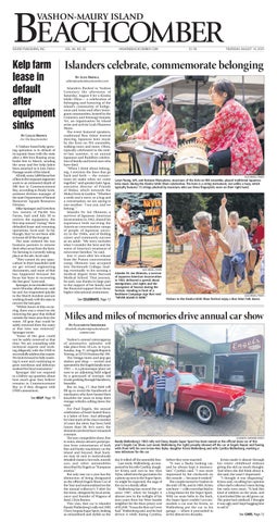 Vashon-Maury Island Beachcomber - Latest Issue