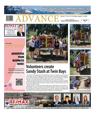 Creston Valley Advance, August 14, 2025