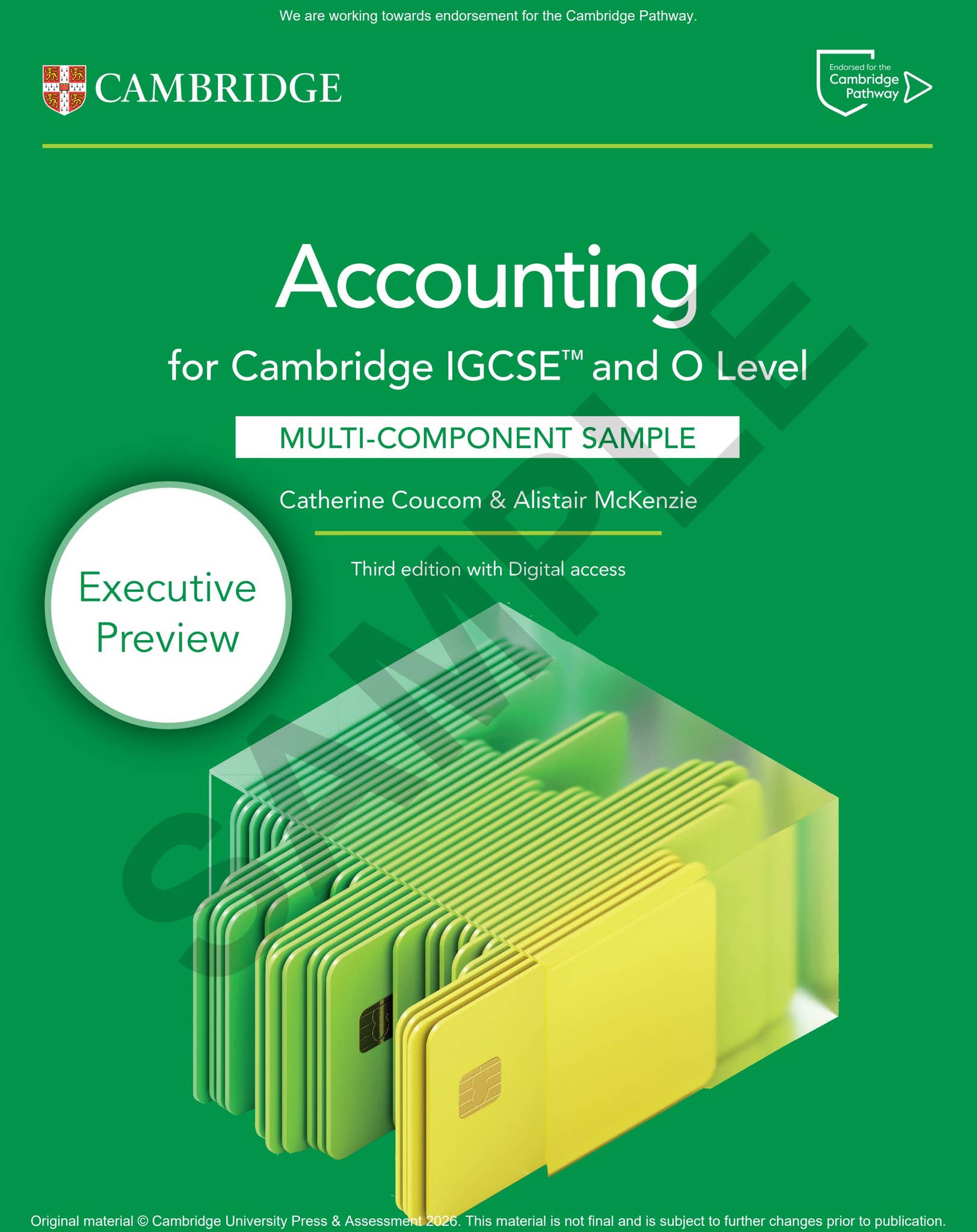 Cambridge IGCSE and O Level Accounting Executive Preview by Cambridge  International Education - Issuu