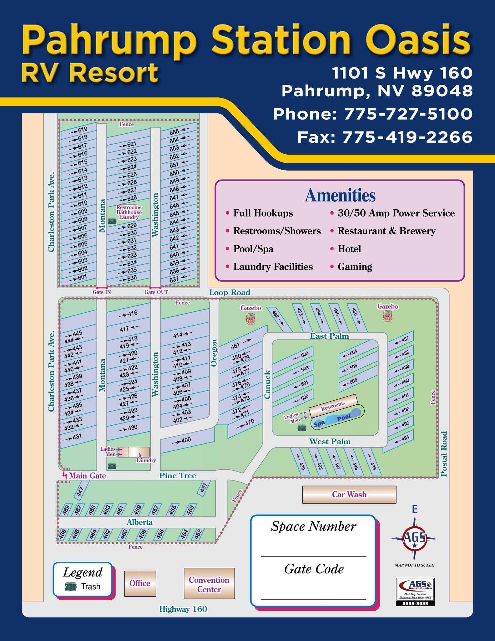 Optimum Rv Locations Map Pahrump Station Oasis RV Resort by AGS/Texas Advertising - Issuu