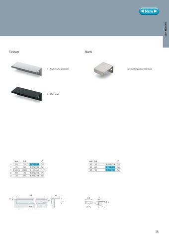 ProDecor Handle 家具产品集 第 17 页