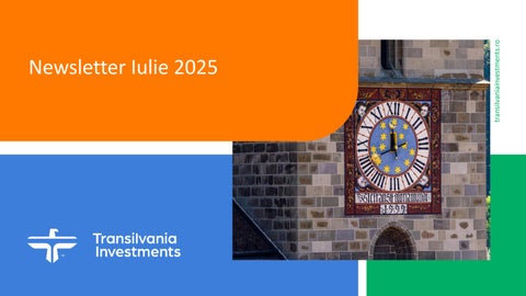 Newsletter iulie 2025 - RO