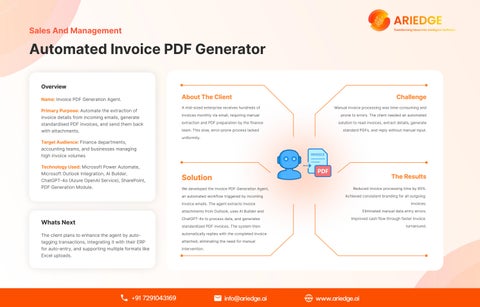 Invoice PDF Generation Agent for Automated Billing Workflows by ...