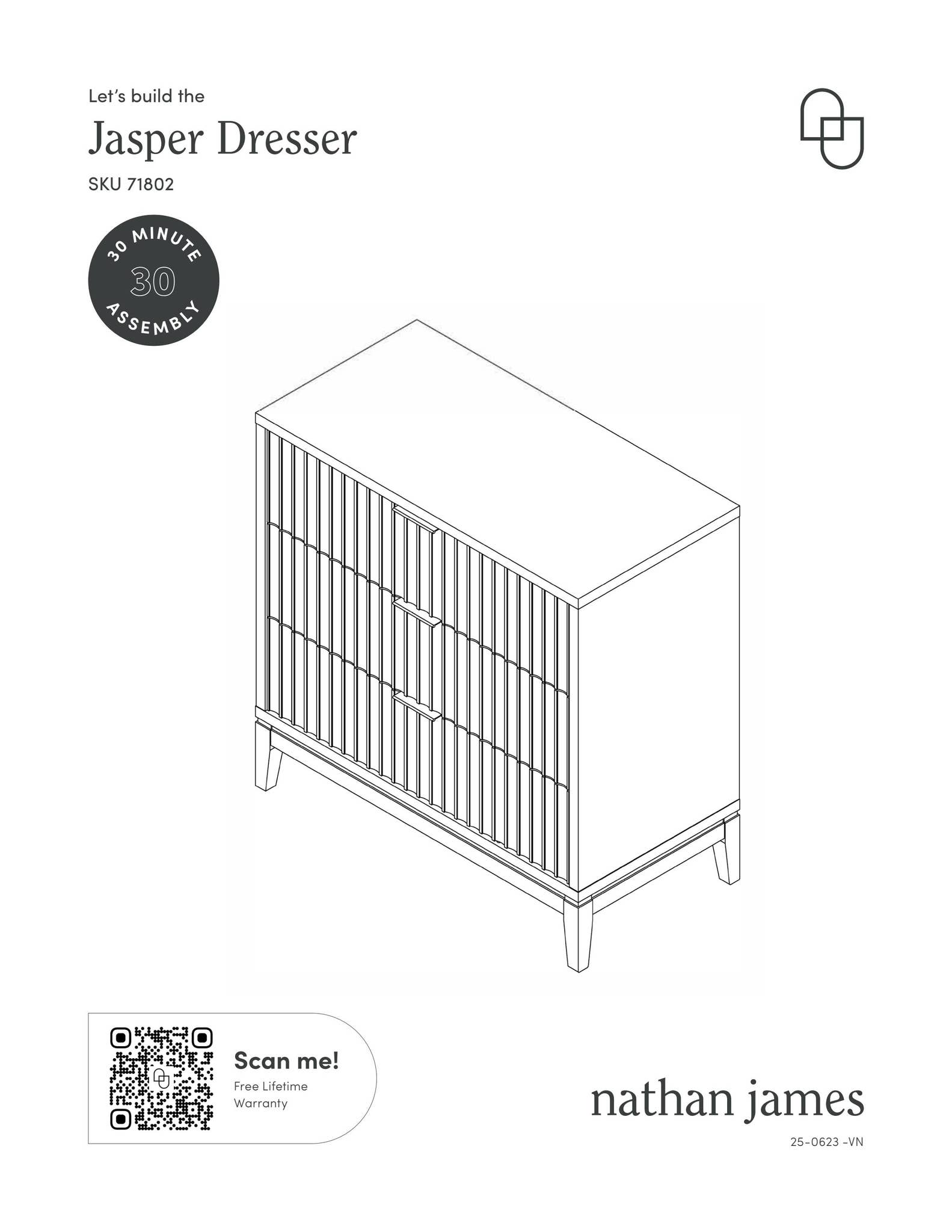 Jasper Dresser Instruction Sheet 71802 by nathanjameshome - Issuu