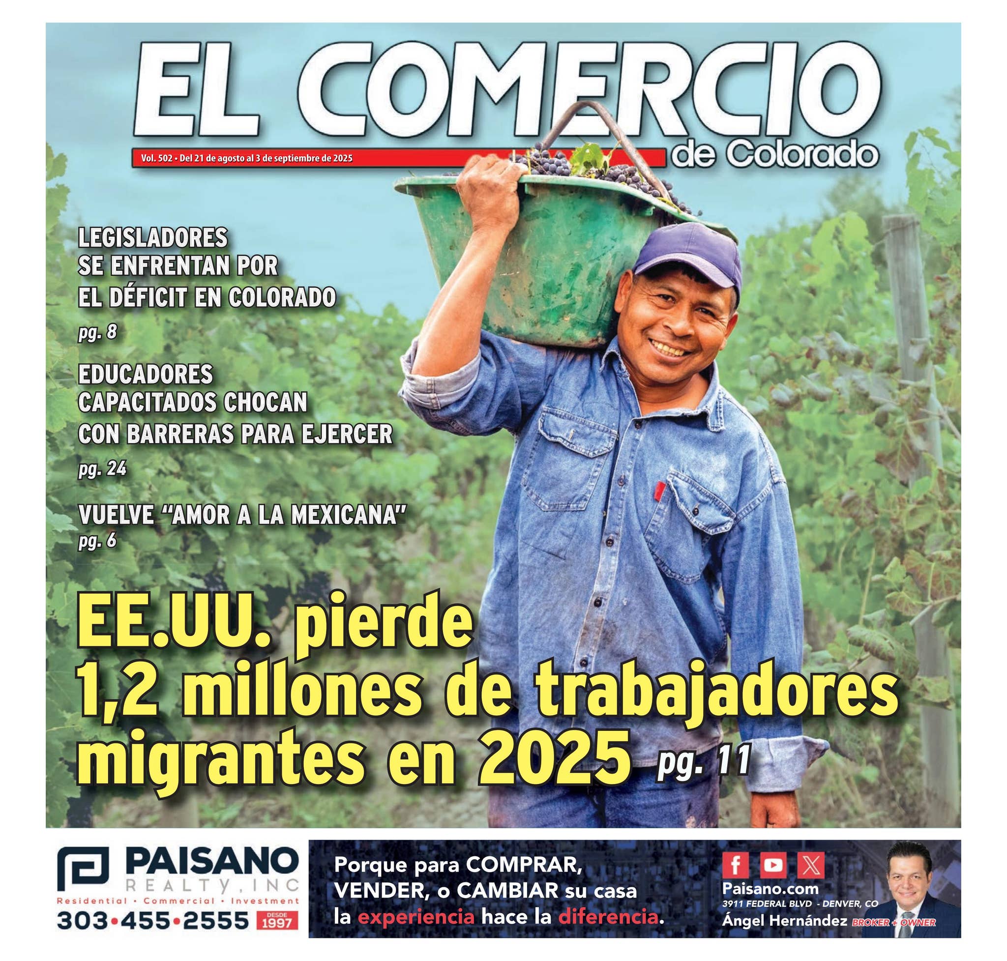 El Comercio de Colorado - Edition 502 - August 21st, 2025 by El ...