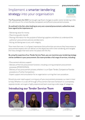 Procurement Matters 期 13 第 23 页