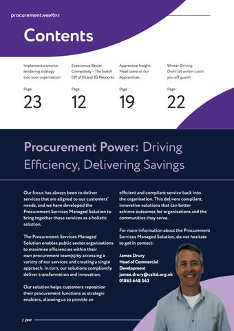 Procurement Matters 期 13 第 2 页