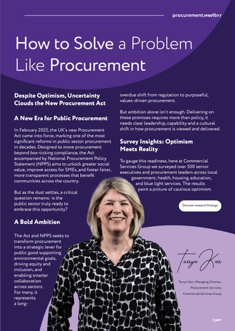 Procurement Matters 期 13 第 3 页