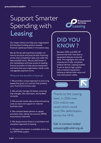 Procurement Matters 期 13 第 8 页
