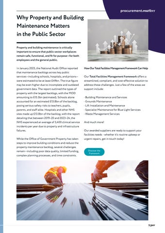 Procurement Matters 期 13 第 9 页