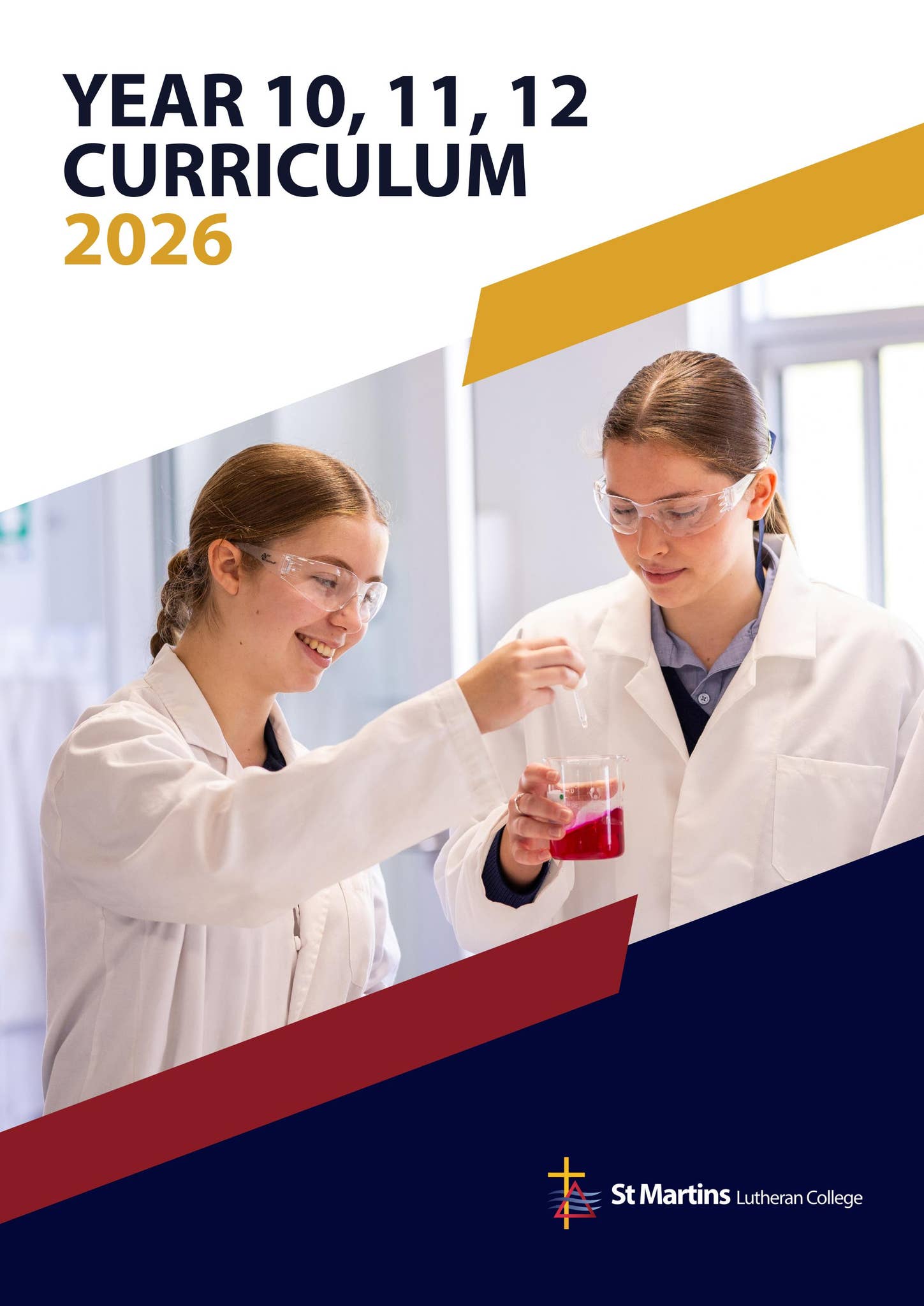 2026 Year 10, 11, 12 Curriculum Handbook by St Martins Lutheran College ...