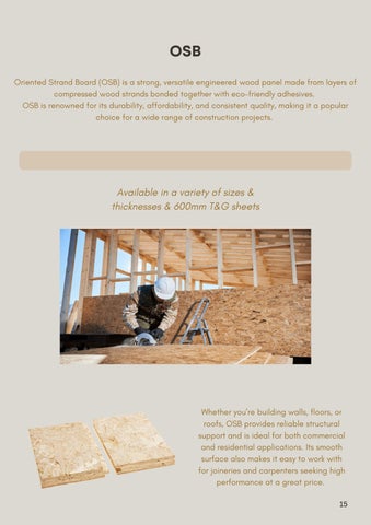 Morgans Timber Product 指南 2025 第 15 页