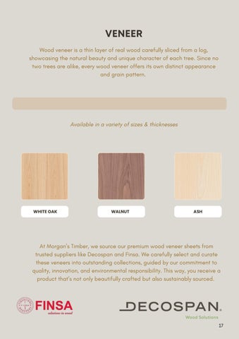 Morgans Timber Product 指南 2025 第 17 页