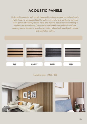 Morgans Timber Product 指南 2025 第 23 页