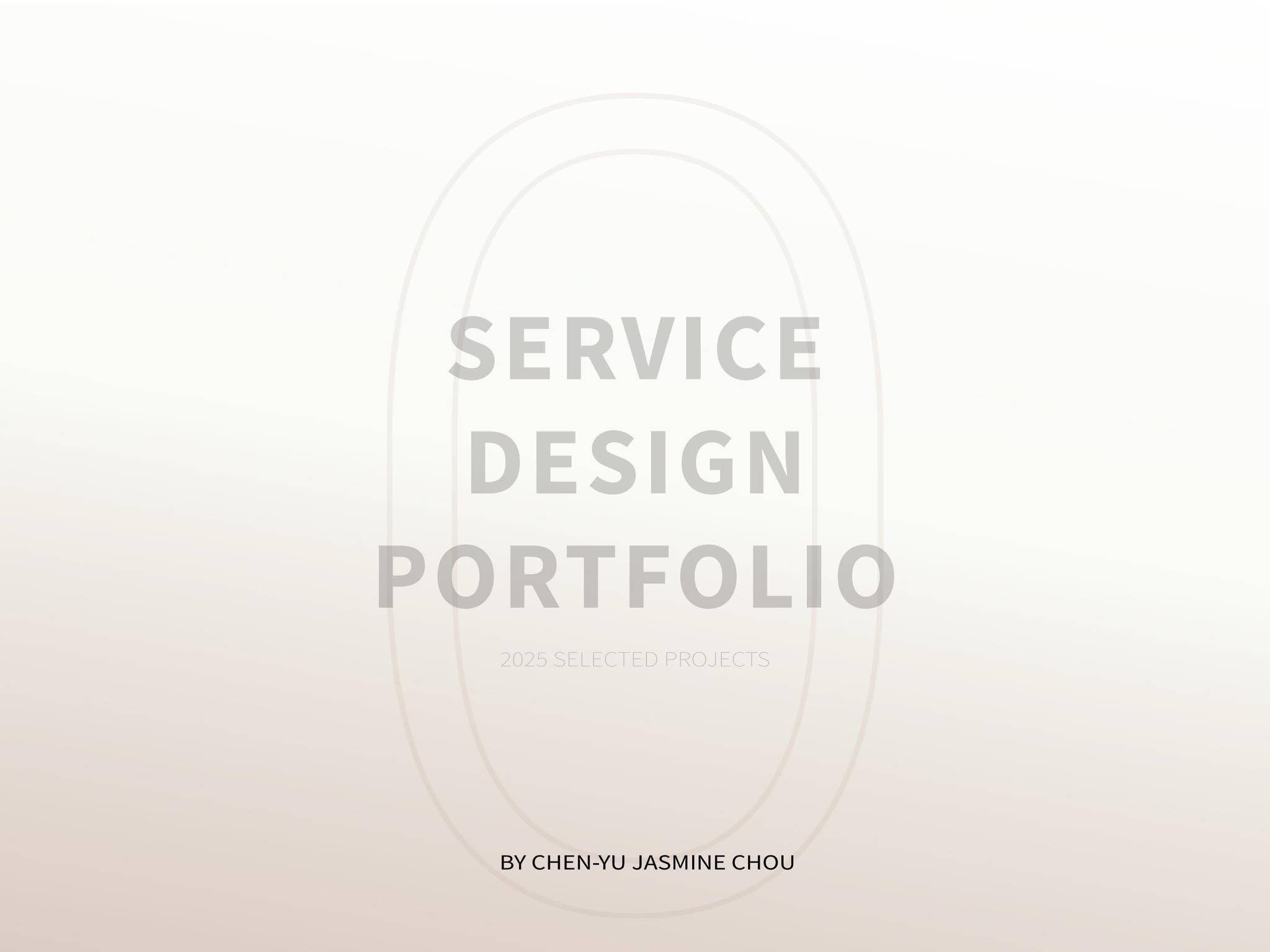 Chenyu Chou Portfolio Service Design 2025 by Chenyu Jasmine Chou - Issuu