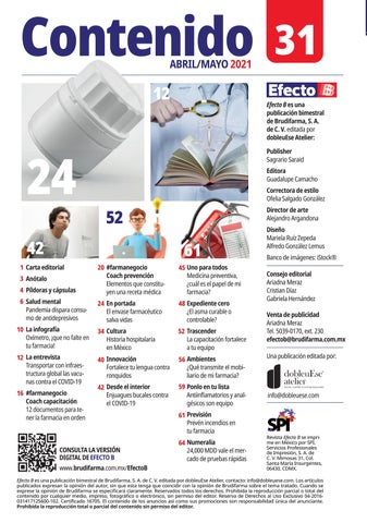 EFECTO B 编号 31 ABRIL:MAYO 2021 第 4 页