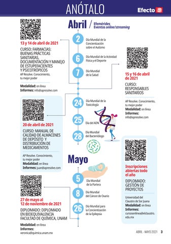 EFECTO B 编号 31 ABRIL:MAYO 2021 第 5 页