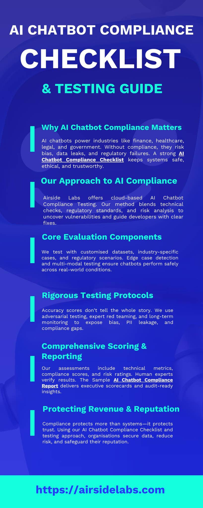 AI Chatbot Compliance Checklist & Testing Guide by Airside Labs - Issuu