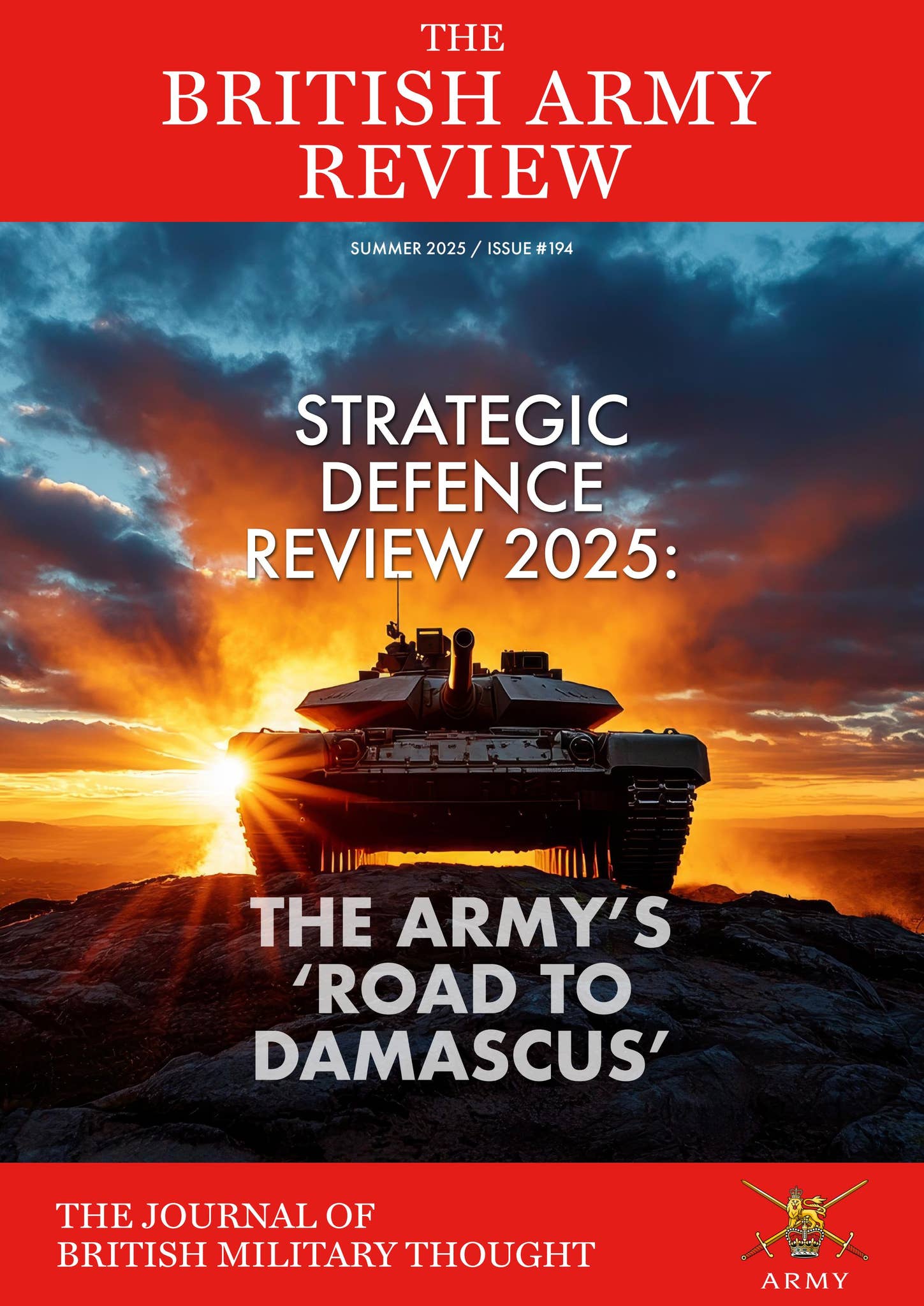 The British Army Review: Strategic Defence Review 2025 by chacr ...