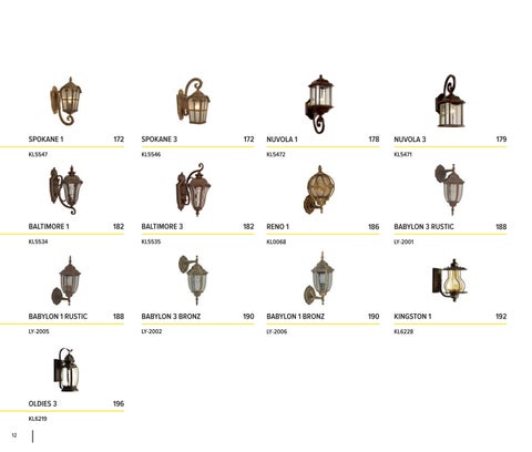 alkonylampa.hu 灯饰目录 · Klausen 户外 2025 katalógus 第 14 页