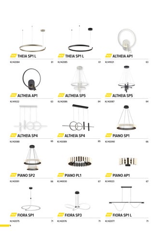 alkonylampa.hu 灯饰目录 · Klausen INDOOR 现代 2025 katalógus 第 8 页