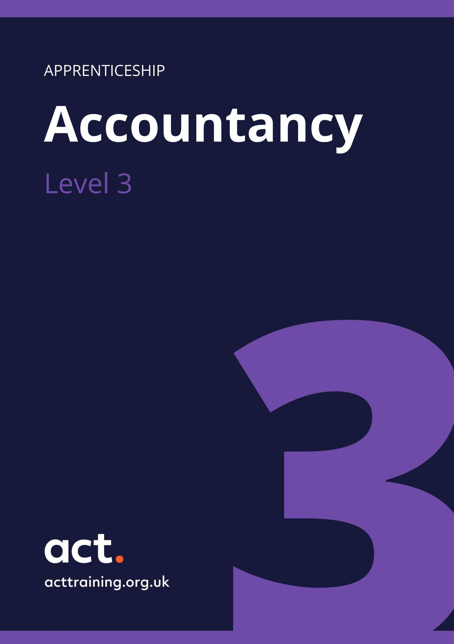 Accountancy Level 3 by ACT - Issuu