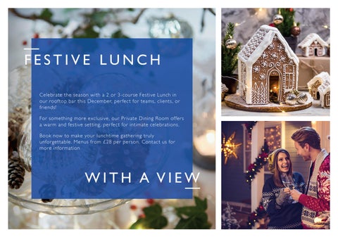 Festive 家具手册 2025 - Radisson Blu 酒店 , Sheffield 第 8 页