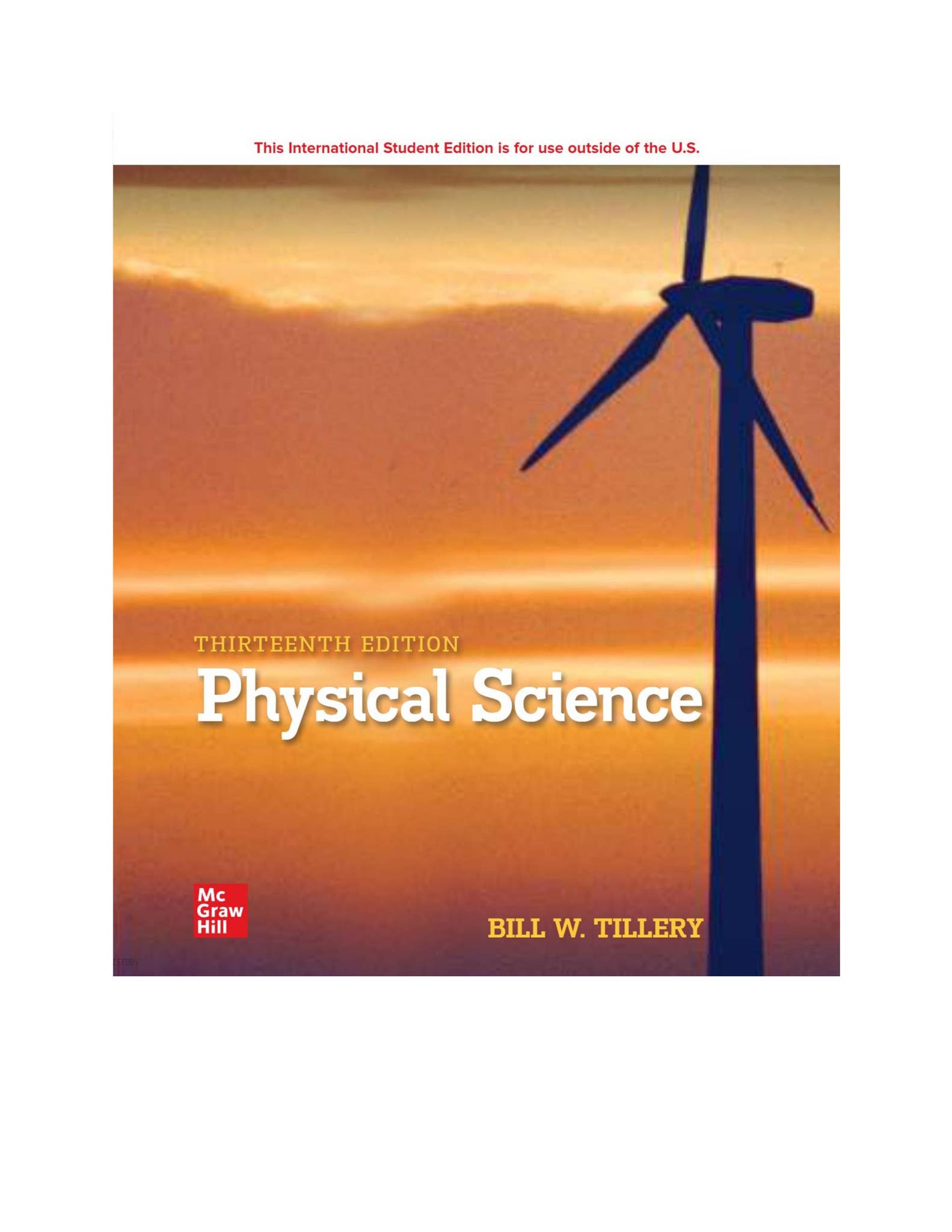 eBook [PDF] (ISE) Physical Science 13th Edition By BILL W. TILLERY ...