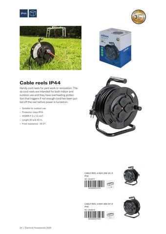 Airam Electrical 配件 2025 web 英文 第 24 页